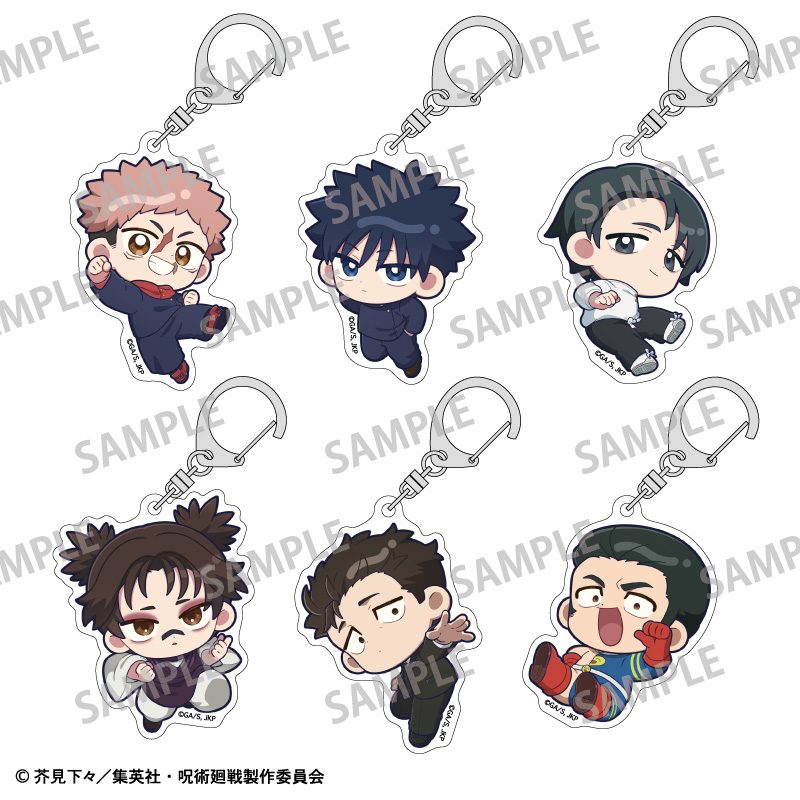 呪術廻戦 トレーディングアクリルキーホルダー(2026年7月版) ("Jujutsu Kaisen" Trading Acrylic Key Chain (July, 2026 Edition))
