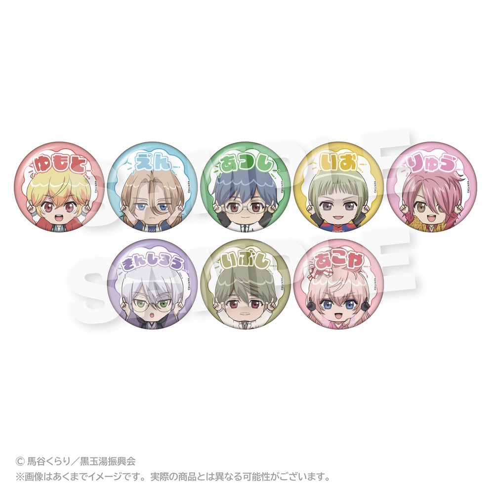美男高校地球防衛部ETERNAL LOVE! トレーディングぽいんつ缶バッジ ("Cute High Earth Defense Club ETERNAL LOVE!" Trading Points Can Badge)