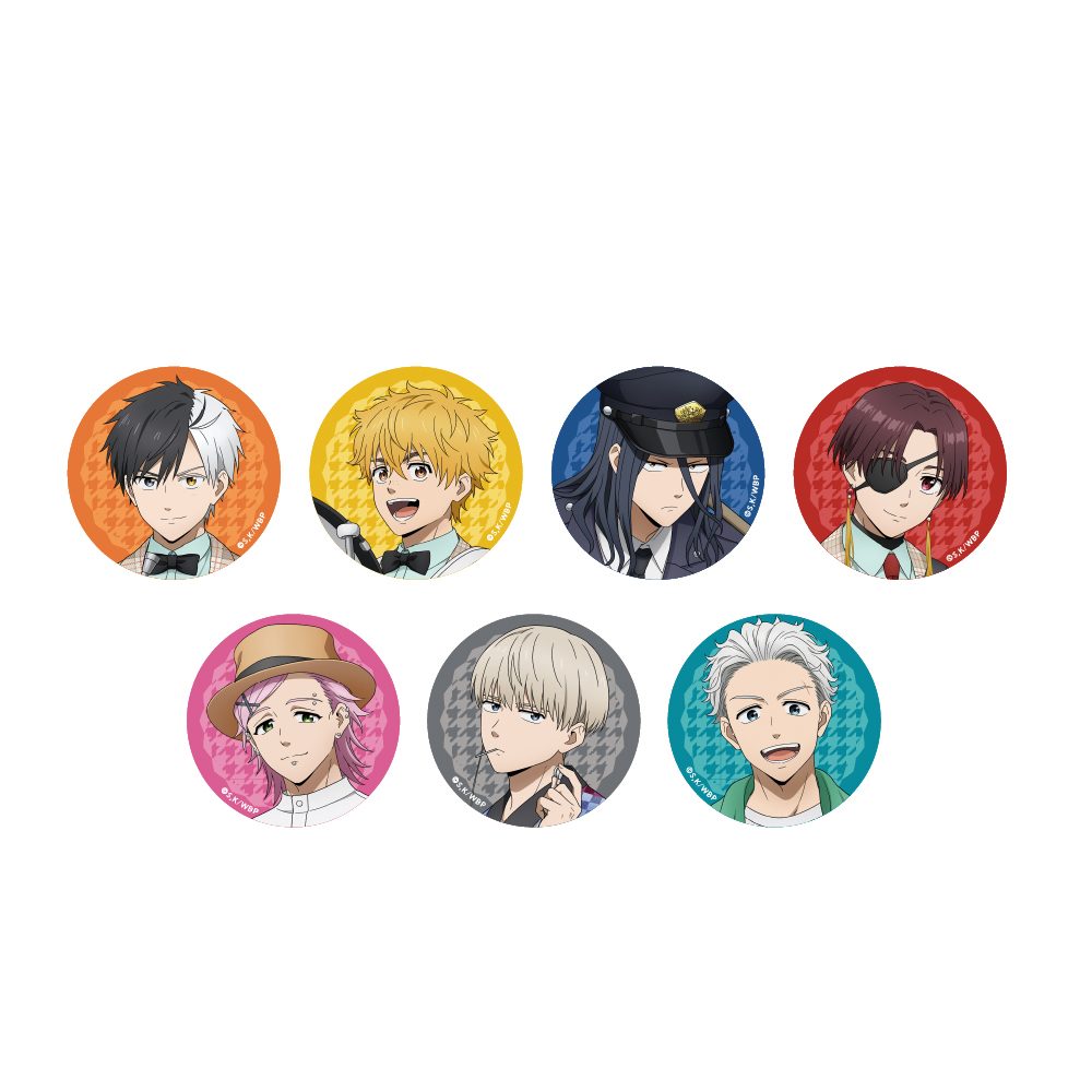 WIND BREAKER トレーディング描き下ろし缶バッジ ゆうえんちVer. ("Wind Breaker" Trading Original Illustration Can Badge Amusement Park Ver.)