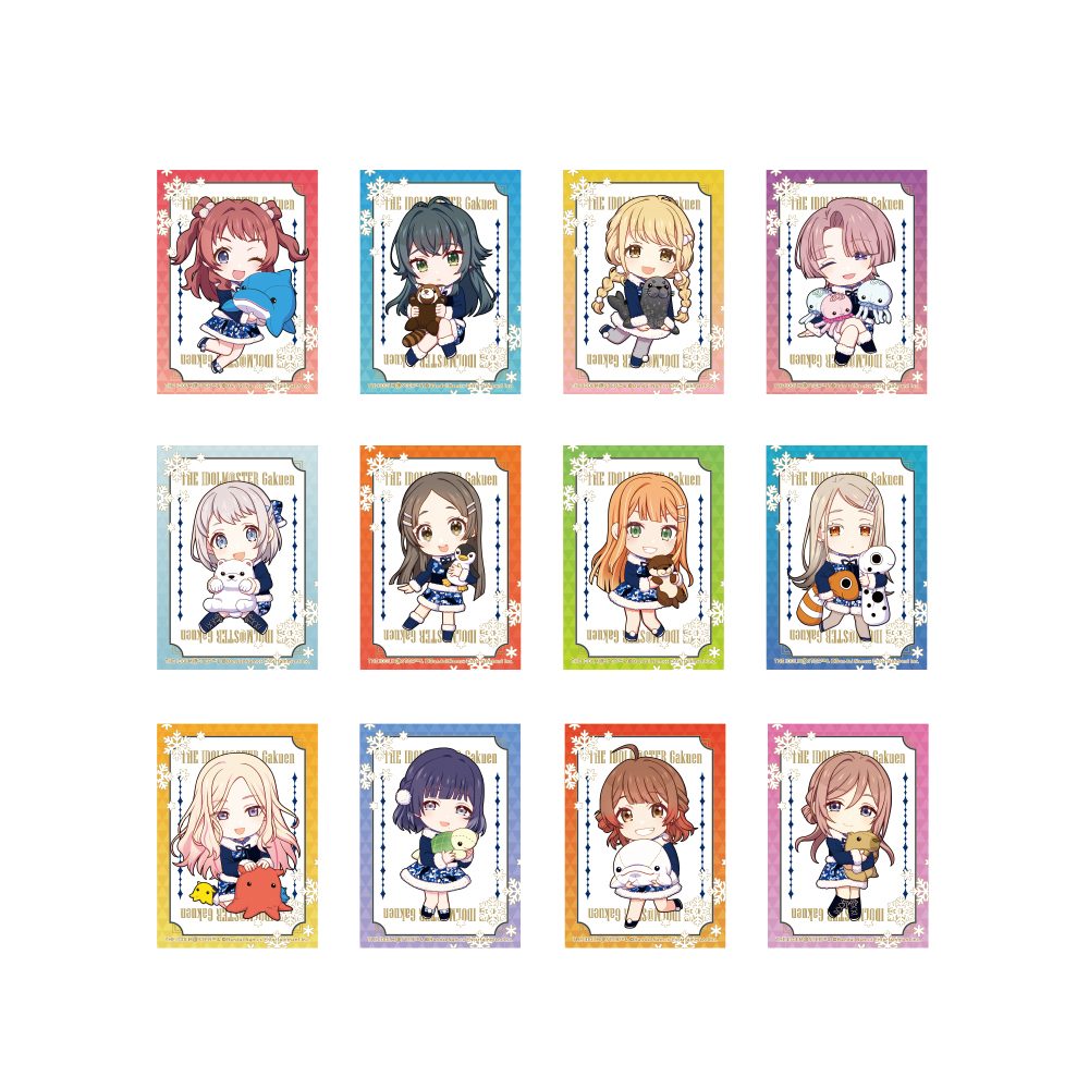 学園アイドルマスター トレーディングクリアカード 初星パラダイスVer. ミニキャラ ("Gakuen Idolmaster" Trading Clear Card Hatsuboshi Paradise Ver. Mini Character)