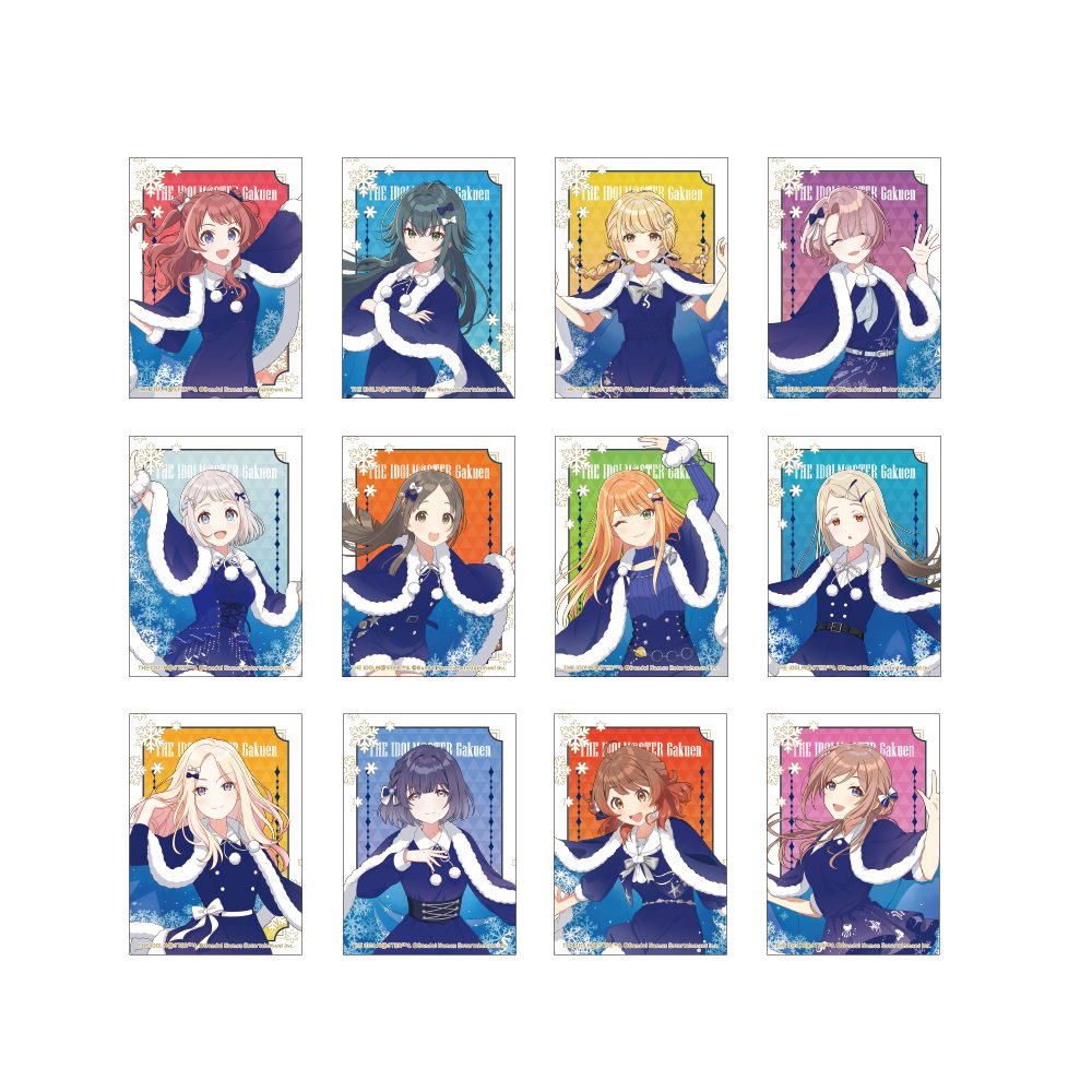 学園アイドルマスター トレーディングクリアカード 初星パラダイスVer. 描き下ろし ("Gakuen Idolmaster" Trading Clear Card Hatsuboshi Paradise Ver. Original Illustration)