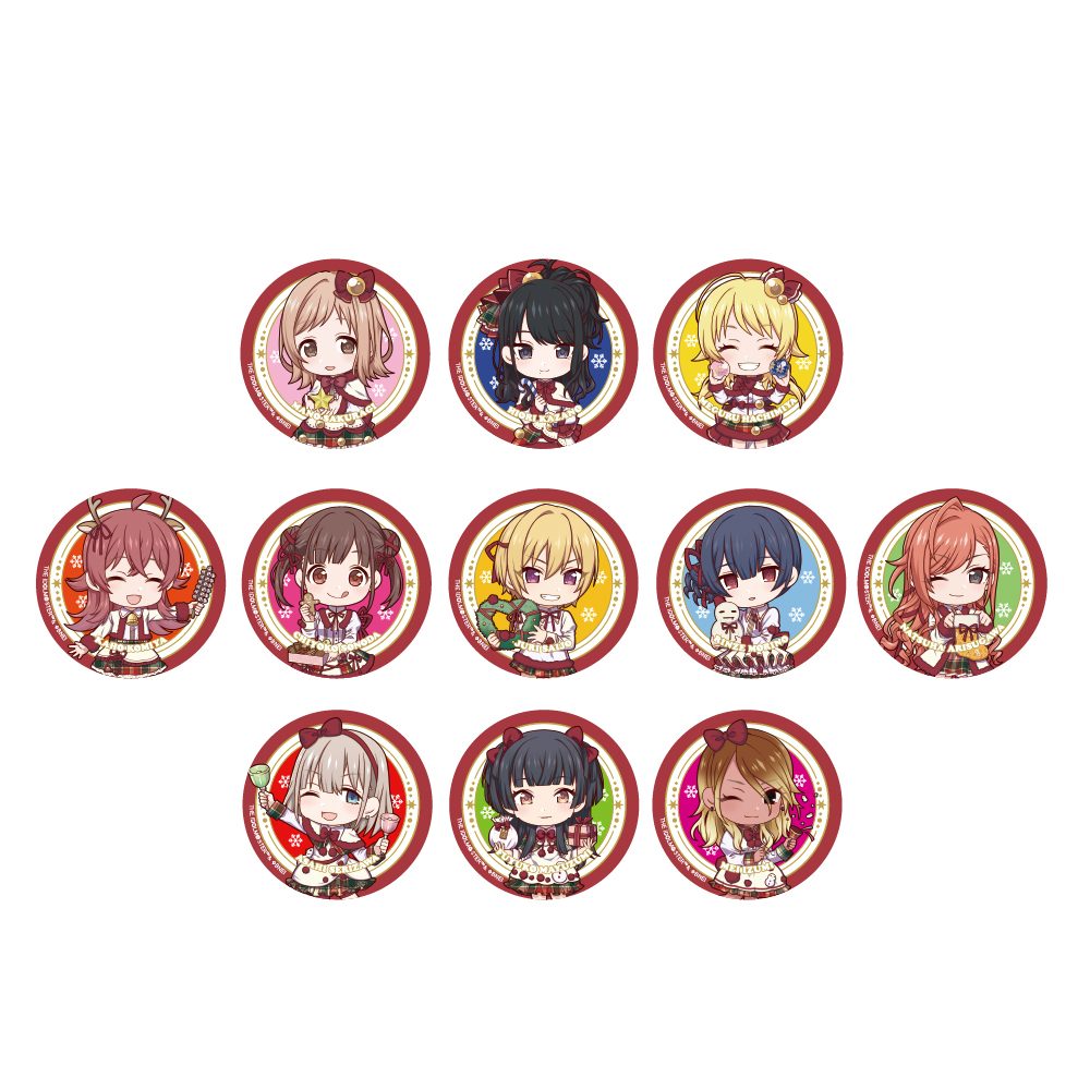アイドルマスター シャイニーカラーズ トレーディング缶バッジ(ミニキャラ) スノーマジックVer. ("The Idolmaster Shiny Colors" Trading Can Badge (Mini Character) Snow Magic Ver.)