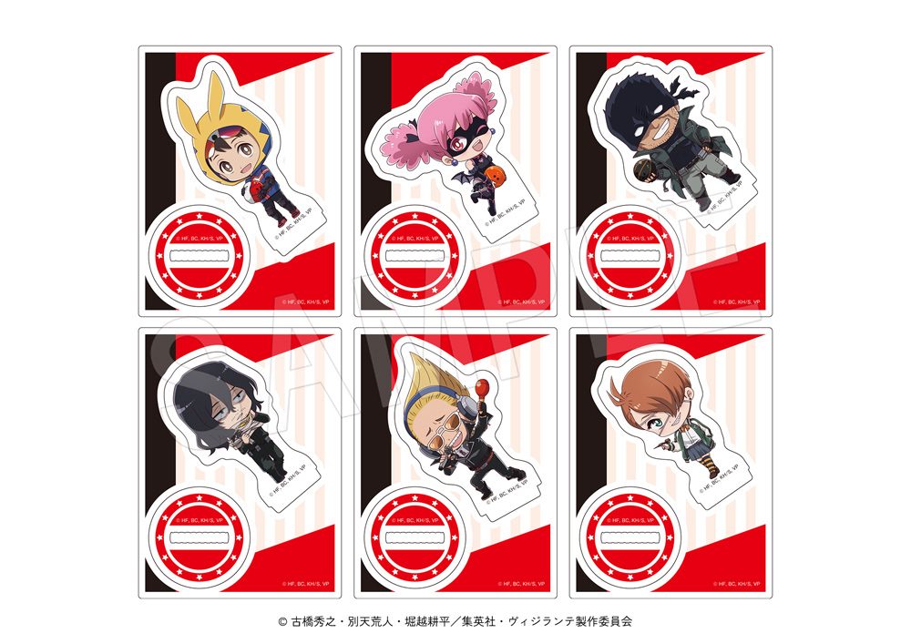 ヴィジランテ -僕のヒーローアカデミア ILLEGALS- トレーディングアクリルスタンド ミニキャラVer. ("My Hero Academia: Vigilantes" Trading Acrylic Stand Mini Character Ver.)