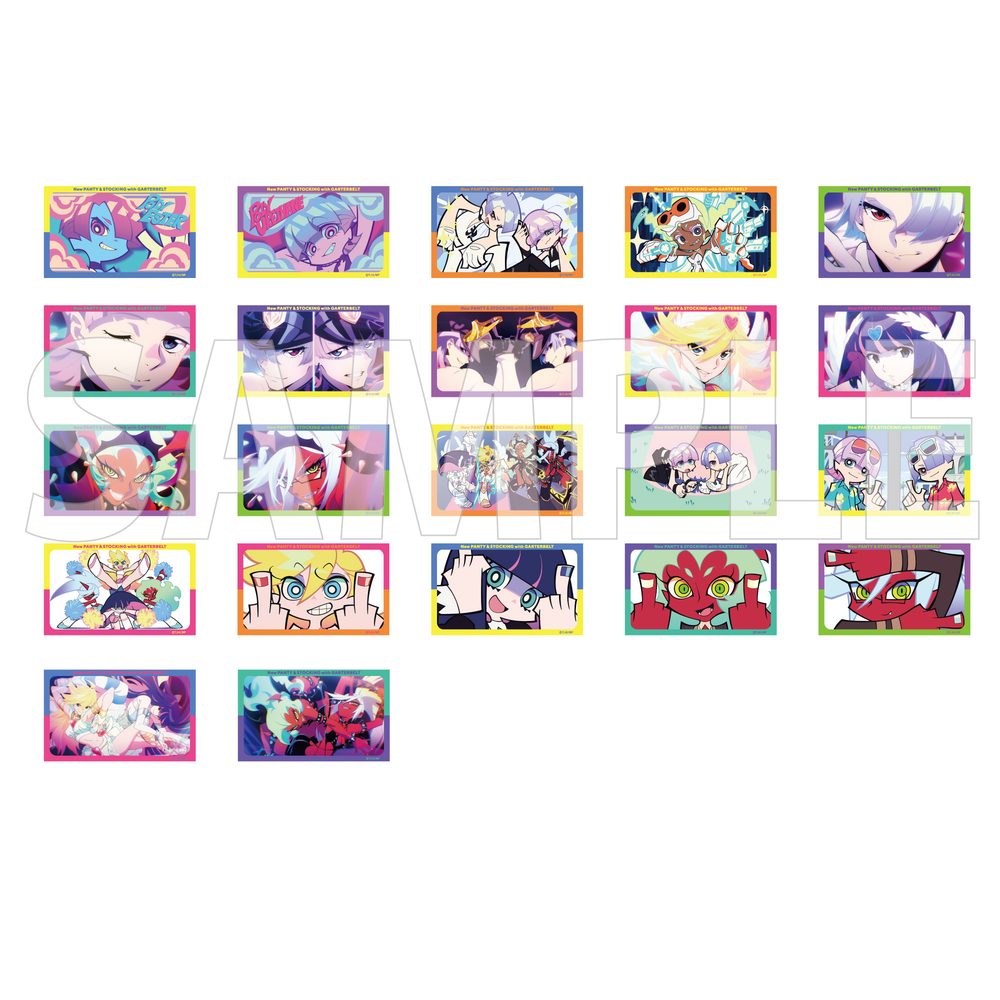New PANTY & STOCKING with GARTERBELT ミニブロマイドコレクションC ("New Panty & Stocking with Garterbelt" Mini Bromide Collection C)