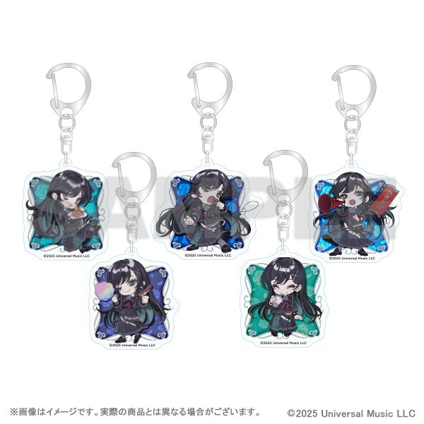 Ado トレーディングアクリルキーホルダー (Ado Trading Acrylic Key Chain)