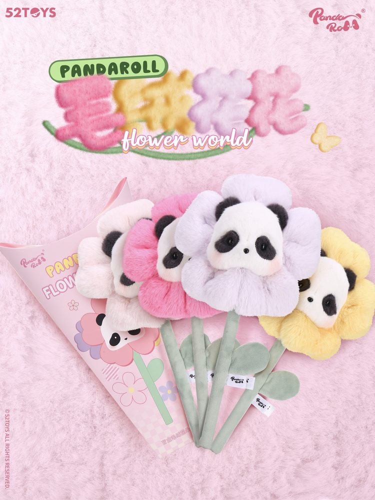 52TOYS BLINDBOX PANDA ROLL フラワーワールド (52TOYS BLINDBOX PANDA ROLL Flower World)
