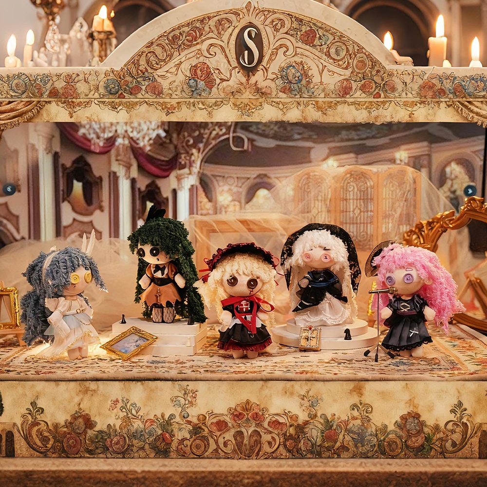 色褪せたティーパーティーシリーズ ぬいぐるみ ブラインドボックス (Faded Tea Party Series Plush Blind Box)