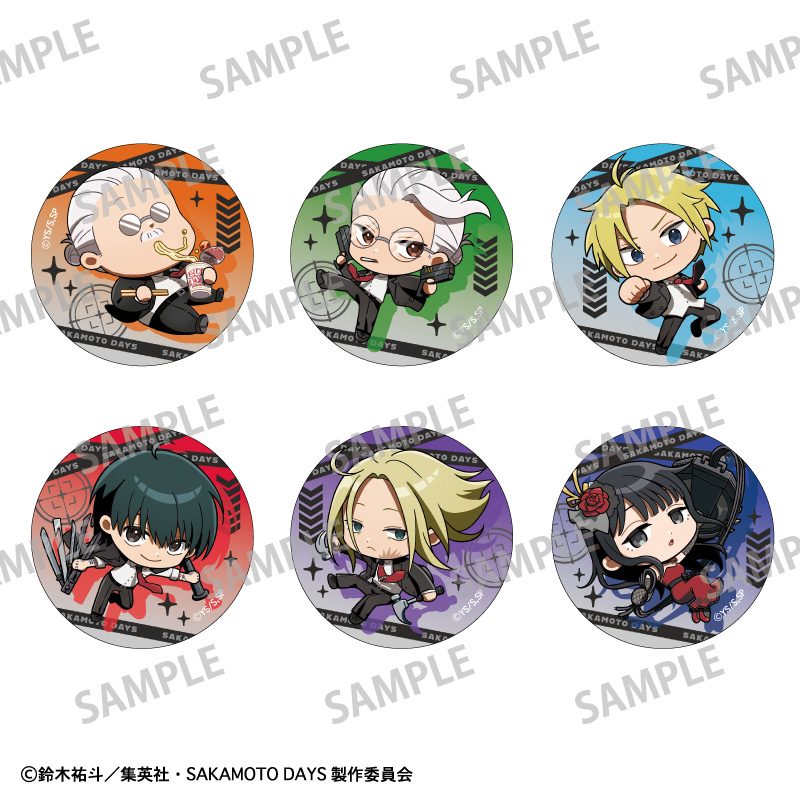 SAKAMOTO DAYS トレーディング缶バッジ おっこち ("Sakamoto Days" Trading Can Badge Okkochi)