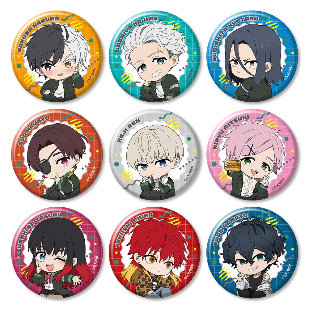 WIND BREAKER トレーディング缶バッジ ("Wind Breaker" Trading Can Badge)