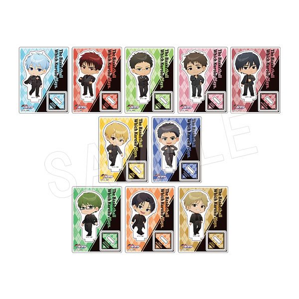 黒子のバスケ トレーディングミニアクリルスタンド JF2026黒スーツVer. (TypeA) ("Kuroko's Basketball" Trading Mini Acrylic Stand JF2026 Black Suit Ver. (Type A))
