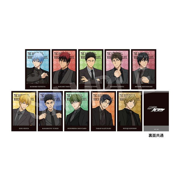 黒子のバスケ ポラショットコレクション JF2026黒スーツVer. (TypeA) ("Kuroko's Basketball" Polaroid Shot Collection JF2026 Black Suit Ver. (Type A))