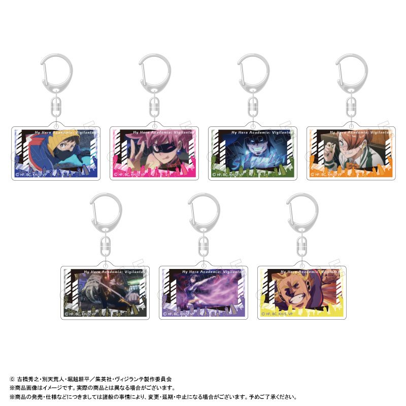 ヴィジランテ -僕のヒーローアカデミア ILLEGALS- トレーディングアクリルキーホルダー ("My Hero Academia: Vigilantes" Trading Acrylic Key Chain)