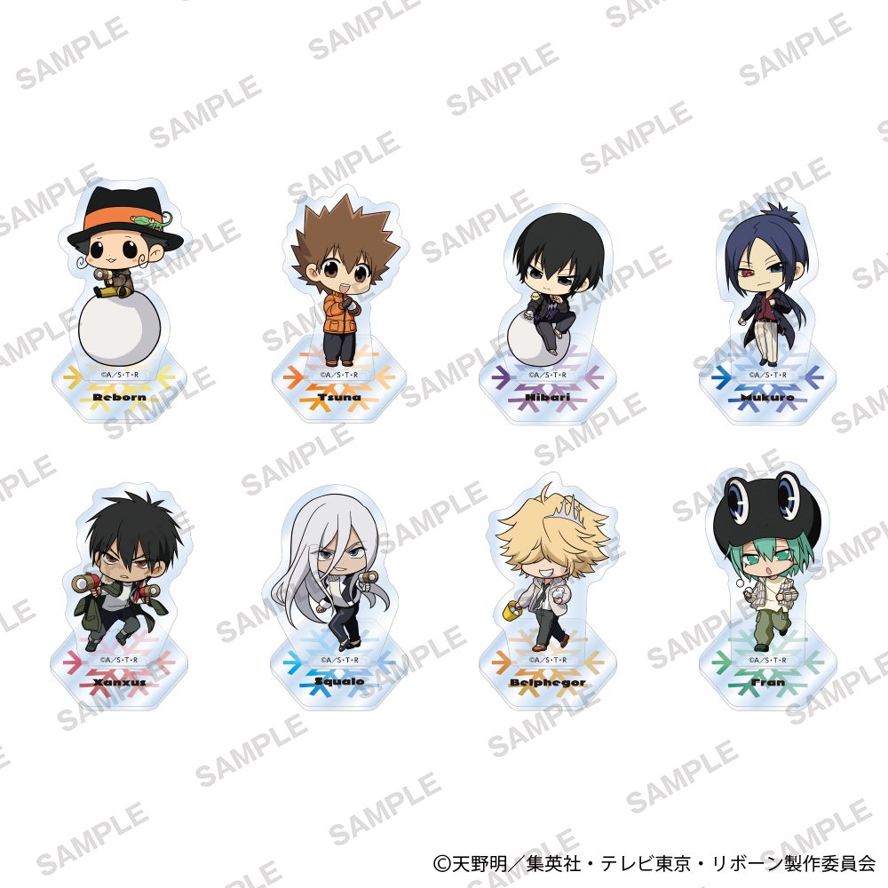 家庭教師ヒットマンREBORN! にいてんごアクリルスタンドコレクション 雪バトルVer. ("Reborn!" 2.5 Acrylic Stand Collection Snow Battle Ver.)