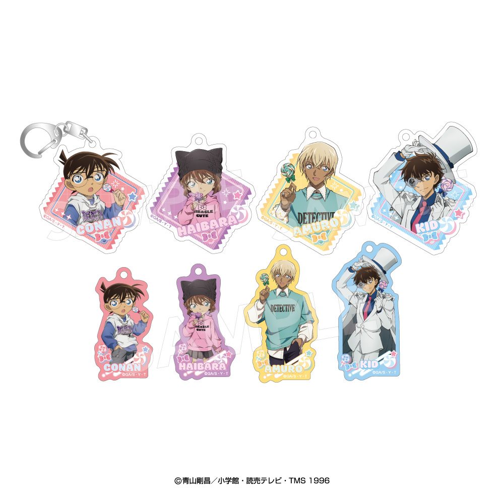 名探偵コナン アクリルキーホルダーコレクション ロリポップ ("Detective Conan" Acrylic Key Chain Collection Lollipop)