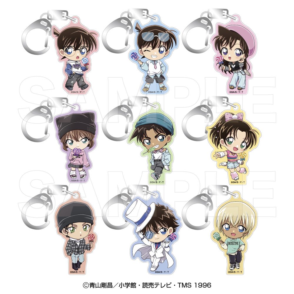 名探偵コナン アクリルキーホルダーコレクション ロリポップミニ ("Detective Conan" Acrylic Key Chain Collection Lollipop Mini)