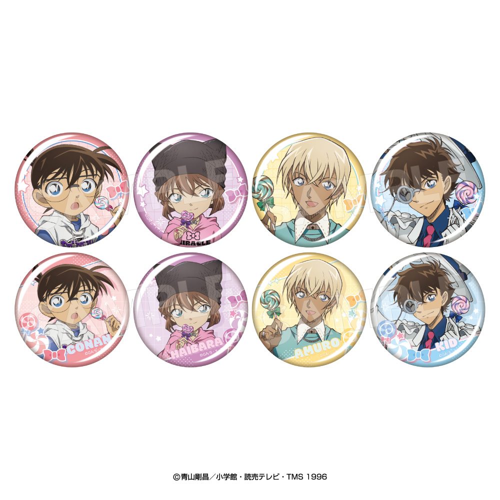 名探偵コナン キャラバッジコレクション ロリポップ ("Detective Conan" Chara Badge Collection Lollipop)