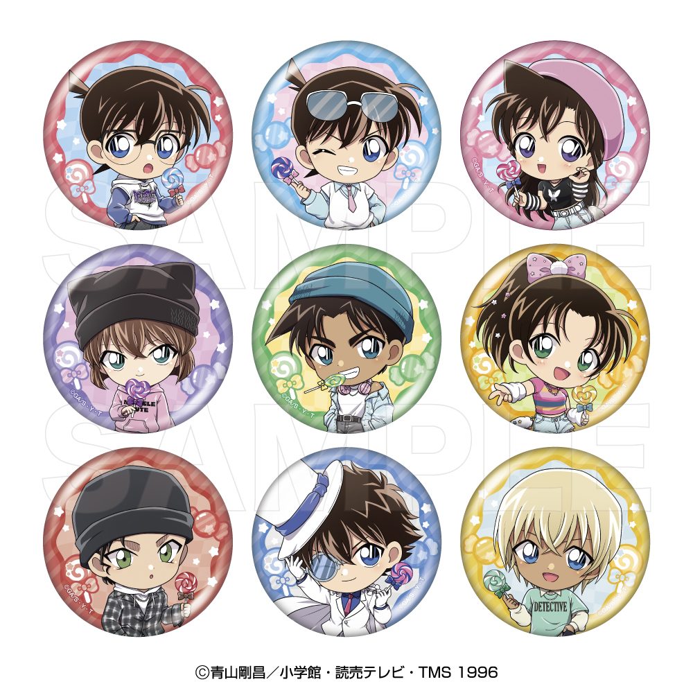 名探偵コナン キャラバッジコレクション ロリポップミニ ("Detective Conan" Chara Badge Collection Lollipop Mini)