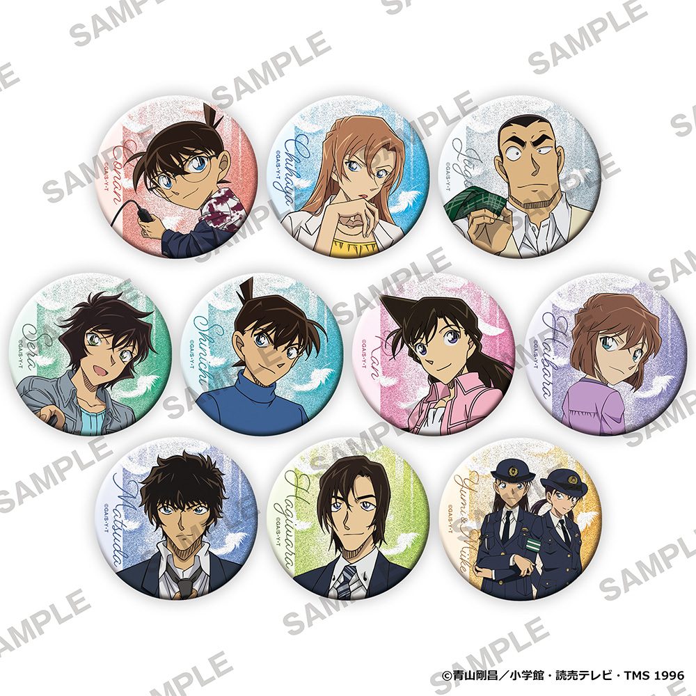 名探偵コナン キラキラ缶バッジコレクション セルフフォトVer. ("Detective Conan" Kirakira Can Badge Collection Self Photo Ver.)