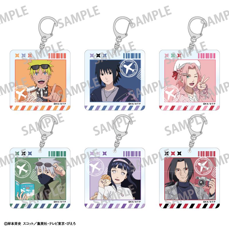 NARUTO-ナルト- 疾風伝 トレーディングアクリルキーホルダー ぶらっと旅の巻! ("NARUTO -Shippuden-" Trading Acrylic Key Chain Buratto Travel no Maki!)
