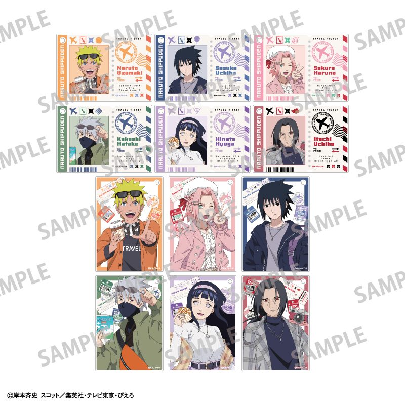 NARUTO-ナルト- 疾風伝 トレーディングアクリルプレート ぶらっと旅の巻! ("NARUTO -Shippuden-" Trading Acrylic Plate Buratto Travel no Maki!)