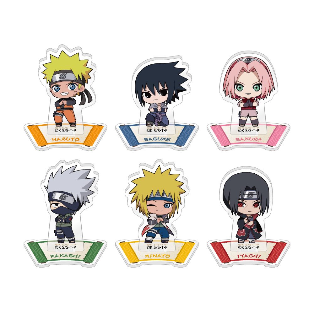 NARUTO-ナルト- 疾風伝 トレーディングちびキャラアクリルスタンド ("NARUTO -Shippuden-" Trading Chibi Chara Acrylic Stand)