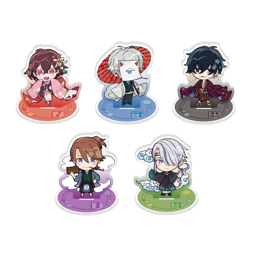 みにくい遊郭の子 トレーディングちびキャラアクリルスタンド ("Ugly Duckling of the Entertainment District" Trading Chibi Chara Acrylic Stand)