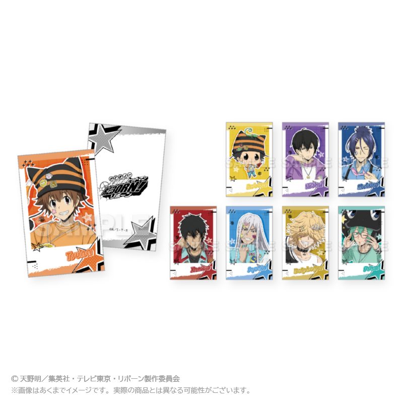 家庭教師ヒットマンREBORN! トレーディングホログラムカード Decorative style Ver. ("Reborn!" Trading Hologram Card Decorative Style Ver.)