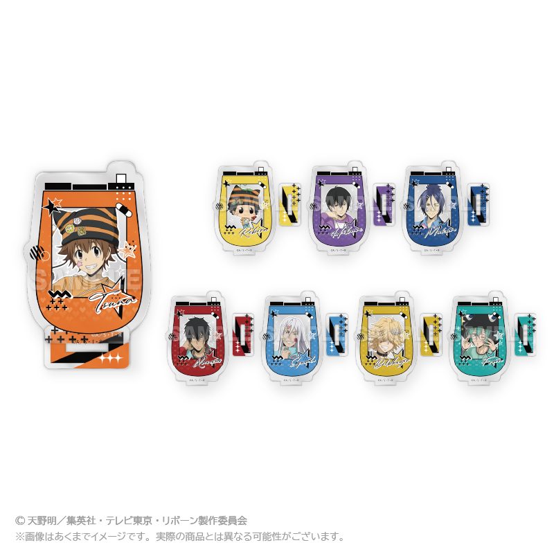 家庭教師ヒットマンREBORN! トレーディングミニアクリルスタンド Decorative style Ver. ("Reborn!" Trading Mini Acrylic Stand Decorative Style Ver.)