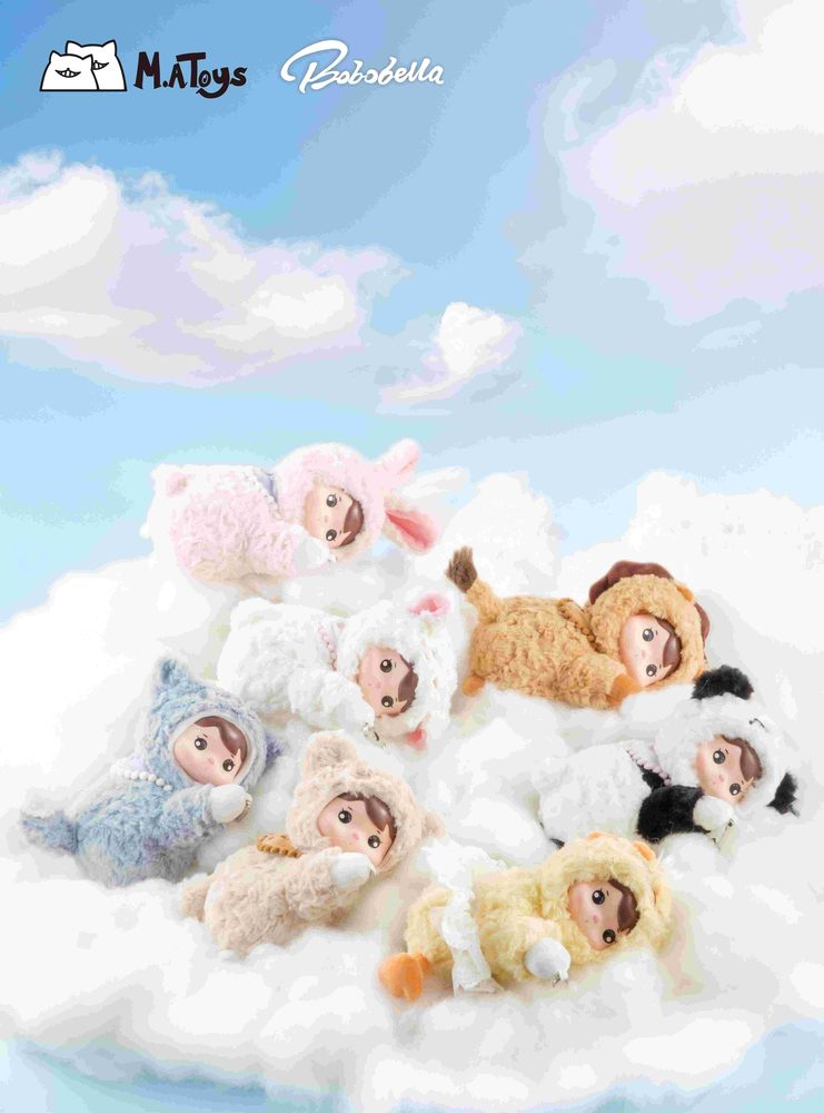 Bobobella ぬいぐるみミニペットバッグ (Bobobella Plush Mini Pet Bag)