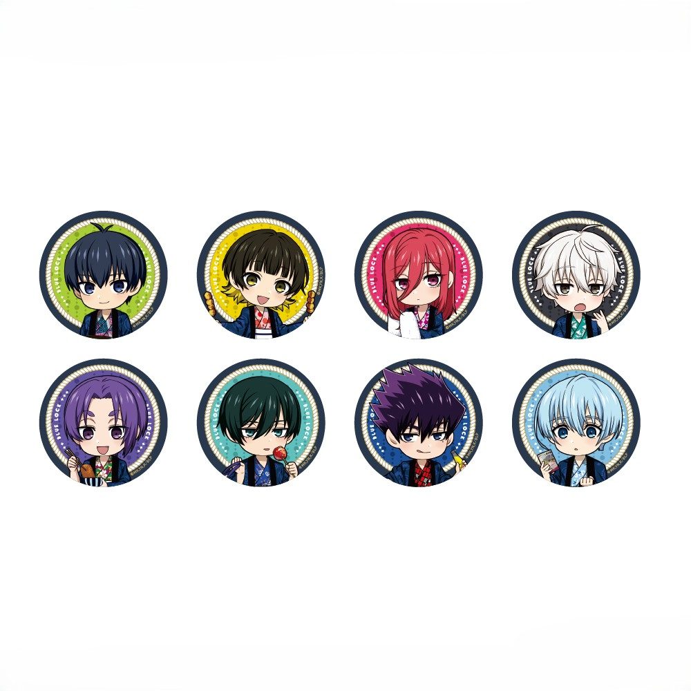 ブルーロック トレーディングミニキャラ缶バッジ ("Blue Lock" Trading Mini Character Can Badge)