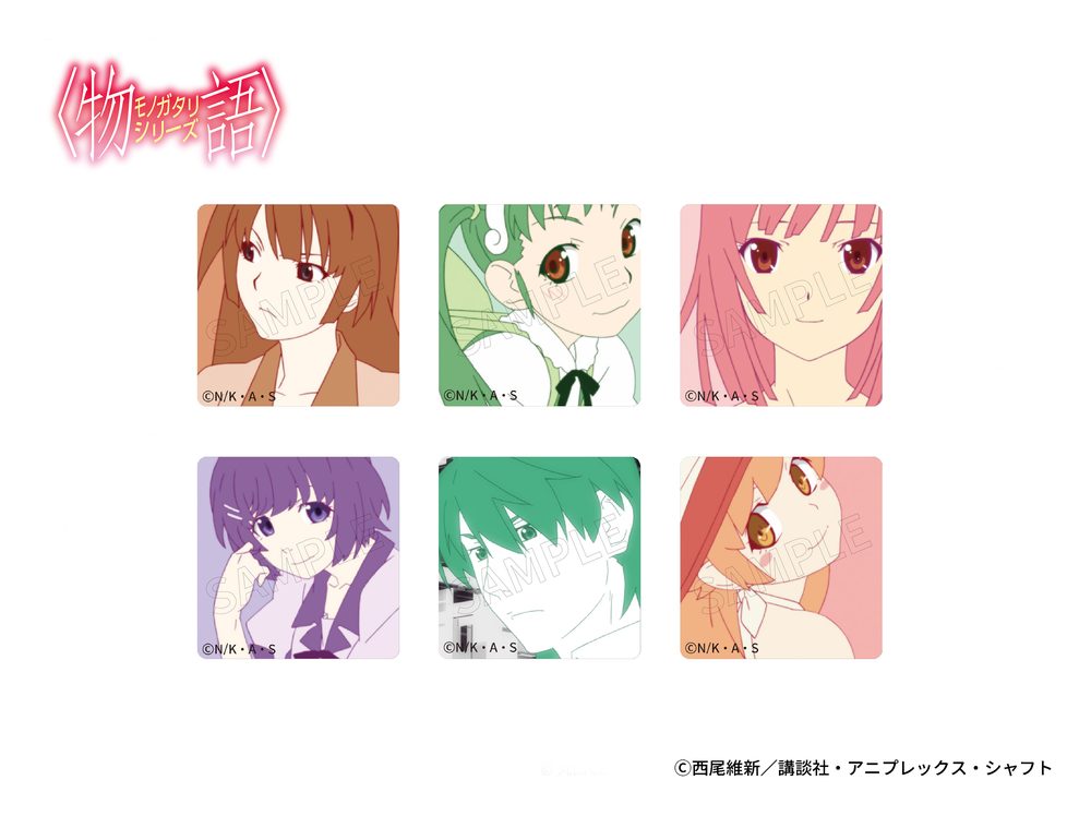 AFORCE×DRAGON HORSE 物語シリーズ トレーディングミニアクリルブロック (AFORCE x DRAGON HORSE "MONOGATARI" SERIES TRADING MINI ACRYLIC BLOCK)