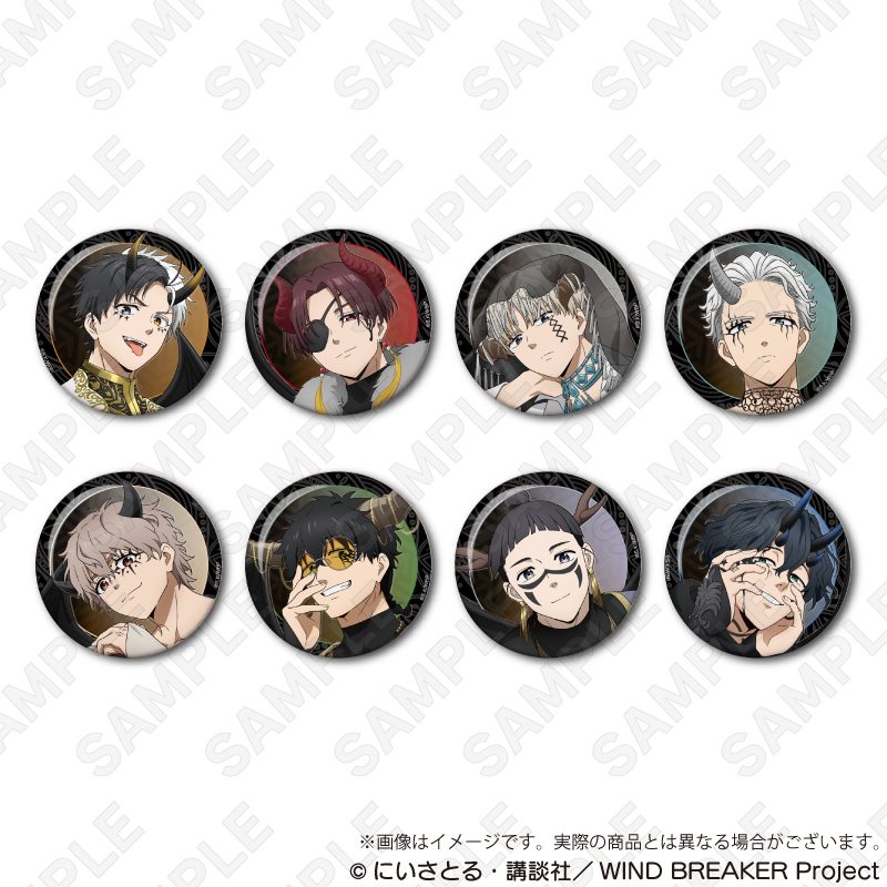 WIND BREAKER トレーディング缶バッジ デビルVer. ("Wind Breaker" Trading Can Badge Devil Ver.)