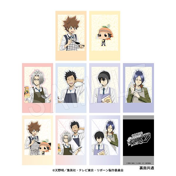 家庭教師ヒットマンREBORN! ポラショットコレクション 調理実習Ver. ("Reborn!" Polaroid Shot Collection Cooking Training Ver.)