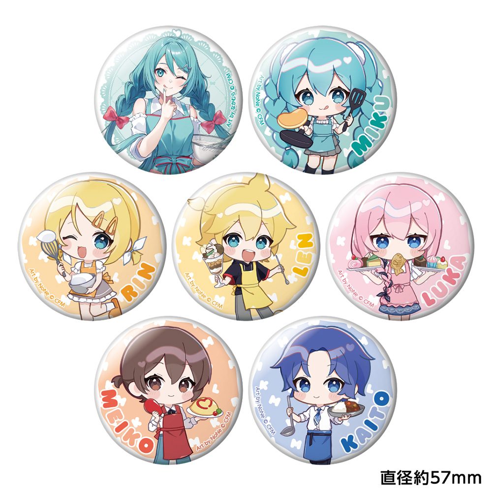初音ミク 秋葉原フェスティバル2025 トレーディング缶バッジ クッキングVer. (Hatsune Miku Akihabara Festival 2025 Trading Can Badge Cooking Ver.)