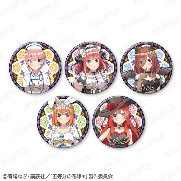 五等分の花嫁* トレーディングホログラム100mm缶バッジ ("The Quintessential Quintuplets Specials 2" Trading Hologram 100mm Can Badge)