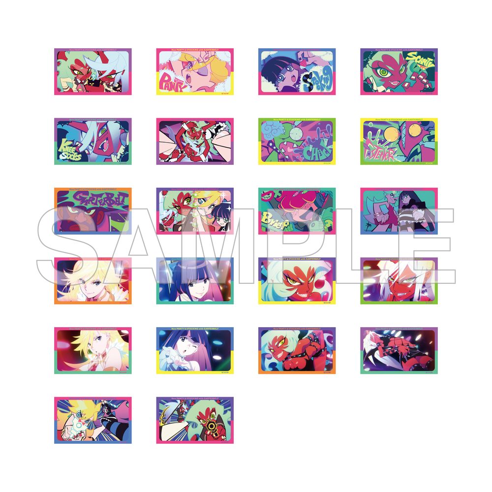 New PANTY & STOCKING with GARTERBELT ミニブロマイドコレクションA ("New Panty & Stocking with Garterbelt" Mini Bromide Collection A)