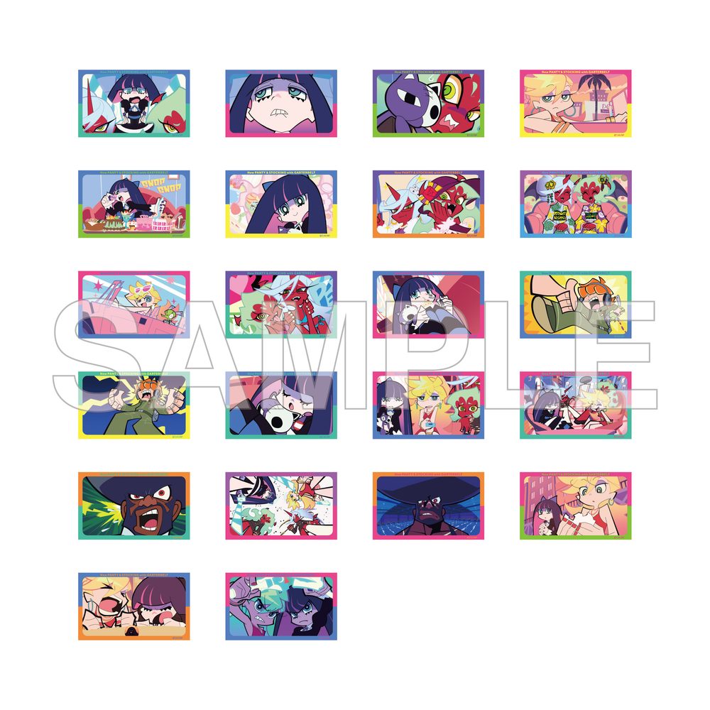 New PANTY & STOCKING with GARTERBELT ミニブロマイドコレクションB ("New Panty & Stocking with Garterbelt" Mini Bromide Collection B)