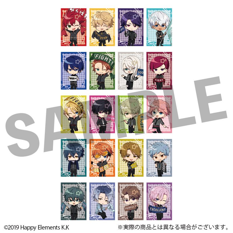 エリオスライジングヒーローズ フレフレンズステッカー(1パック2枚入り) ("Helios Rising Heroes" Furefriends Sticker (2 Pieces per Pack))