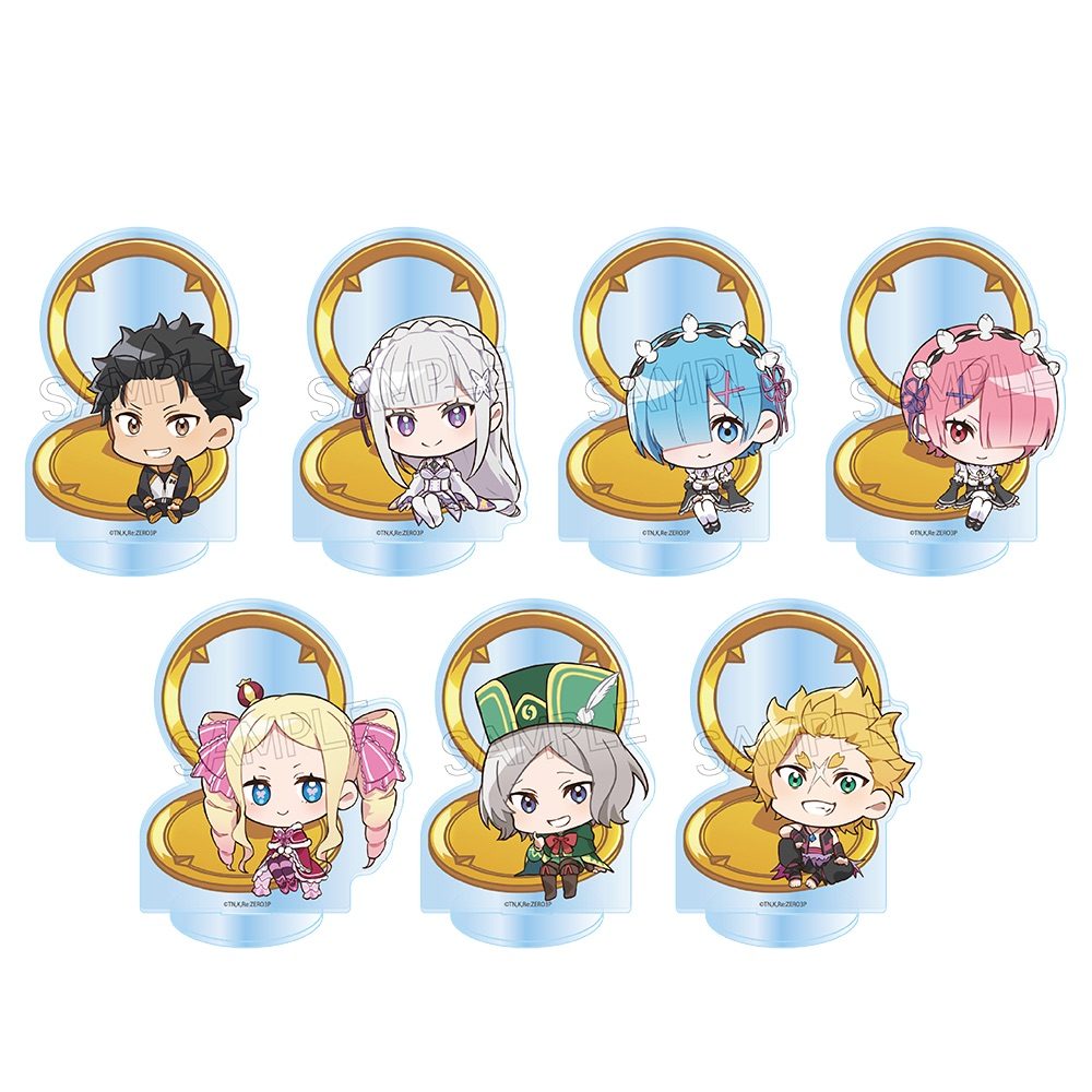 Re:ゼロから始める異世界生活 とじコレ Vol.3 アクリルスタンド A ("Re:Zero kara Hajimeru Isekai Seikatsu" TojiColle Vol. 3 Acrylic Stand A)