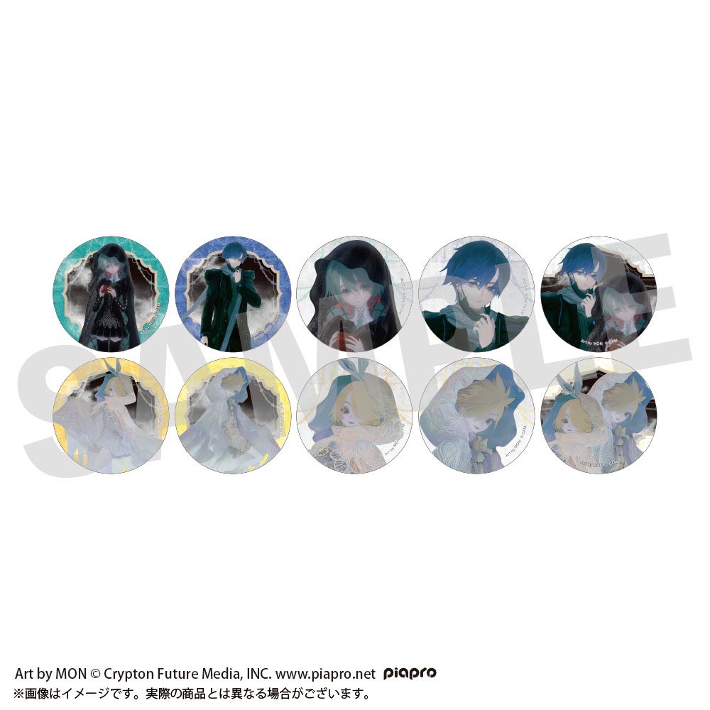 STEAKA ヲチラレ 初音ミク×オバケン トレーディング缶バッジ (STEAKA Wochirare Hatsune Miku x Obaken Trading Can Badge)