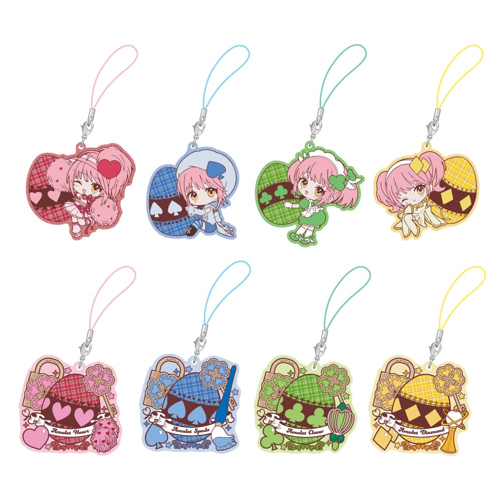 しゅごキャラ! トレーディングラメ入りラバーストラップ ("Shugo Chara!" Trading Lame Rubber Strap)