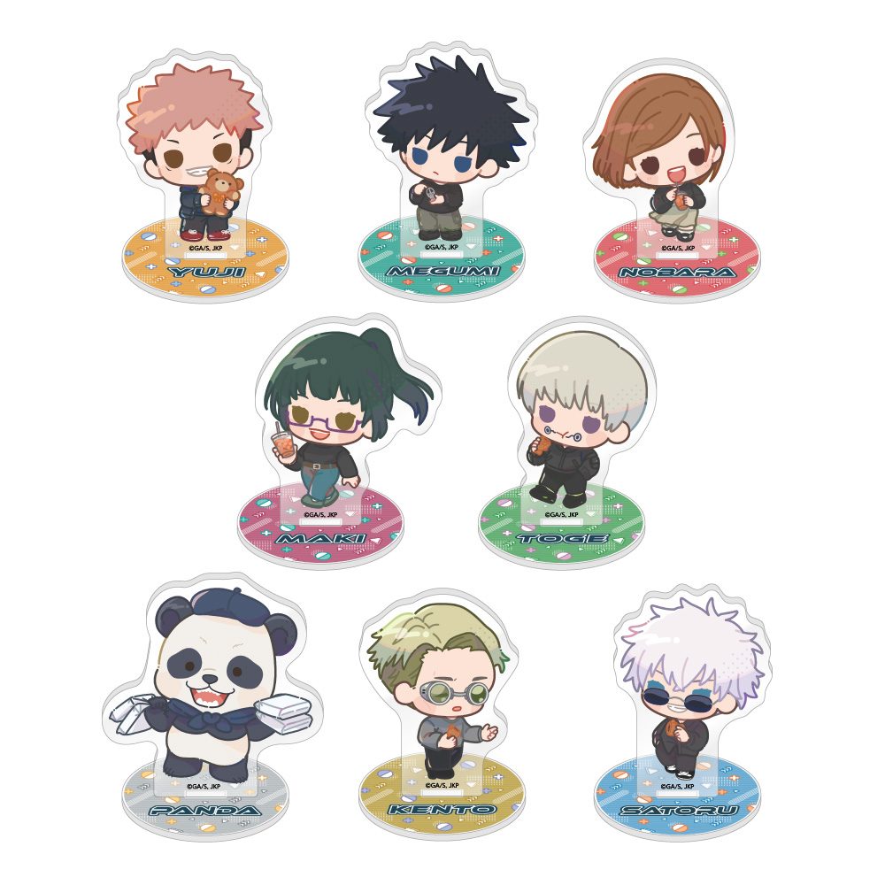 呪術廻戦 トレーディングミニキャラアクリルスタンド ("Jujutsu Kaisen" Trading Mini Character Acrylic Stand)