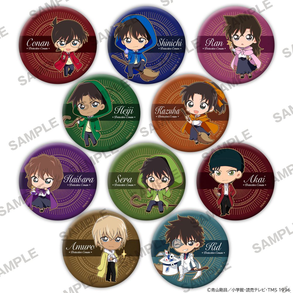 名探偵コナン にいてんご缶バッジコレクション 魔法使い Vol.2 ("Detective Conan" 2.5 Can Badge Collection Wizard Vol. 2)