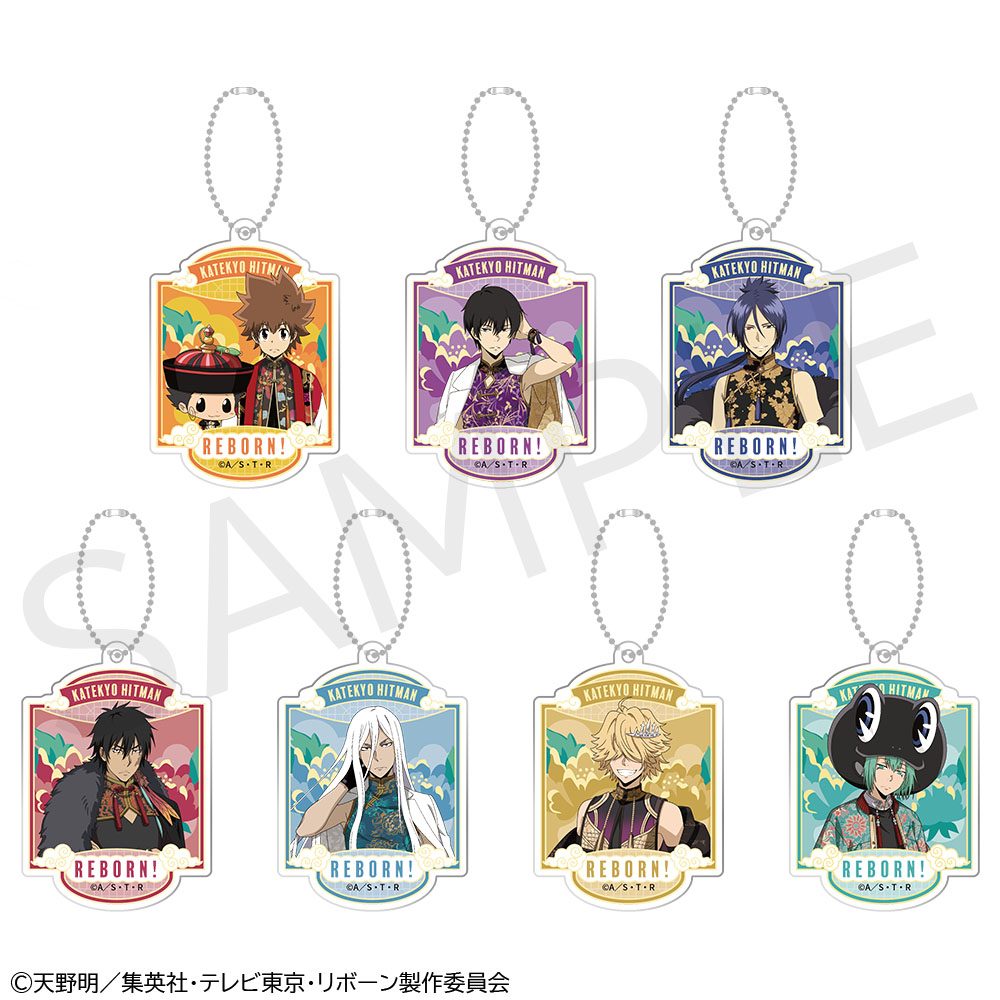 家庭教師ヒットマンREBORN! トレーディングアクリルキーホルダー ("Reborn!" Trading Acrylic Key Chain)