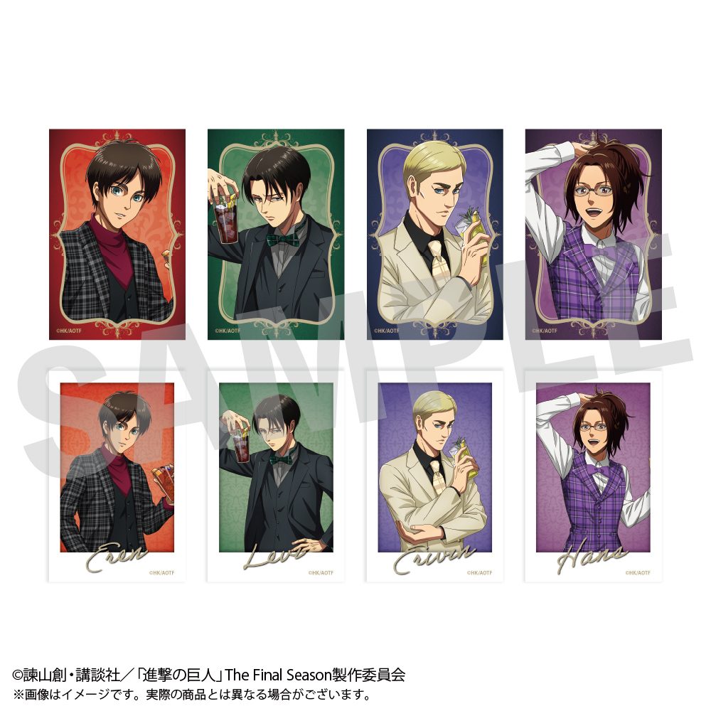 進撃の巨人 トレーディングフォトカード ("Attack on Titan" Trading Photo Card)