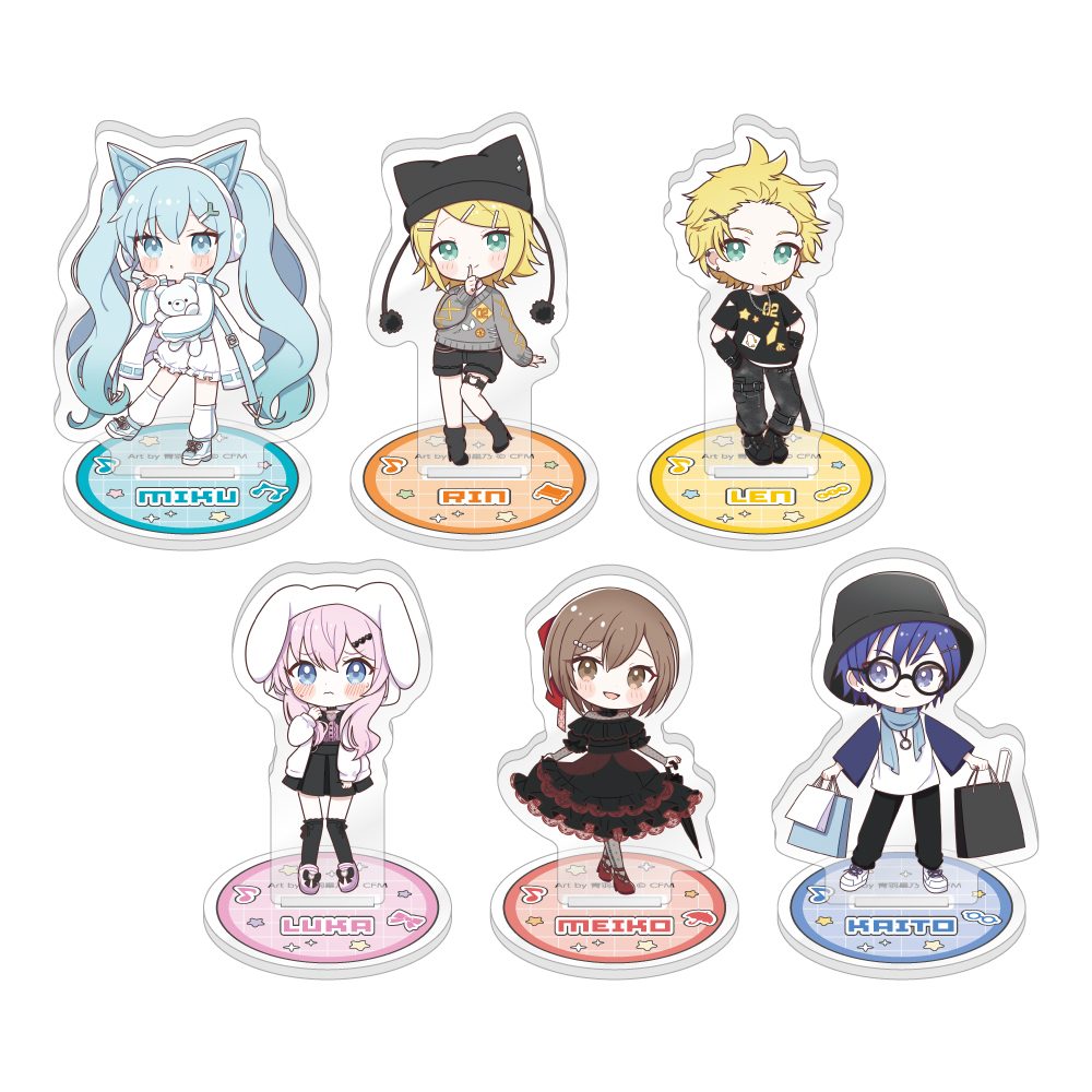 初音ミク トレーディングちびキャラアクリルスタンド akiba culture fashion (Hatsune Miku Trading Chibi Chara Acrylic Stand akiba culture fashion)