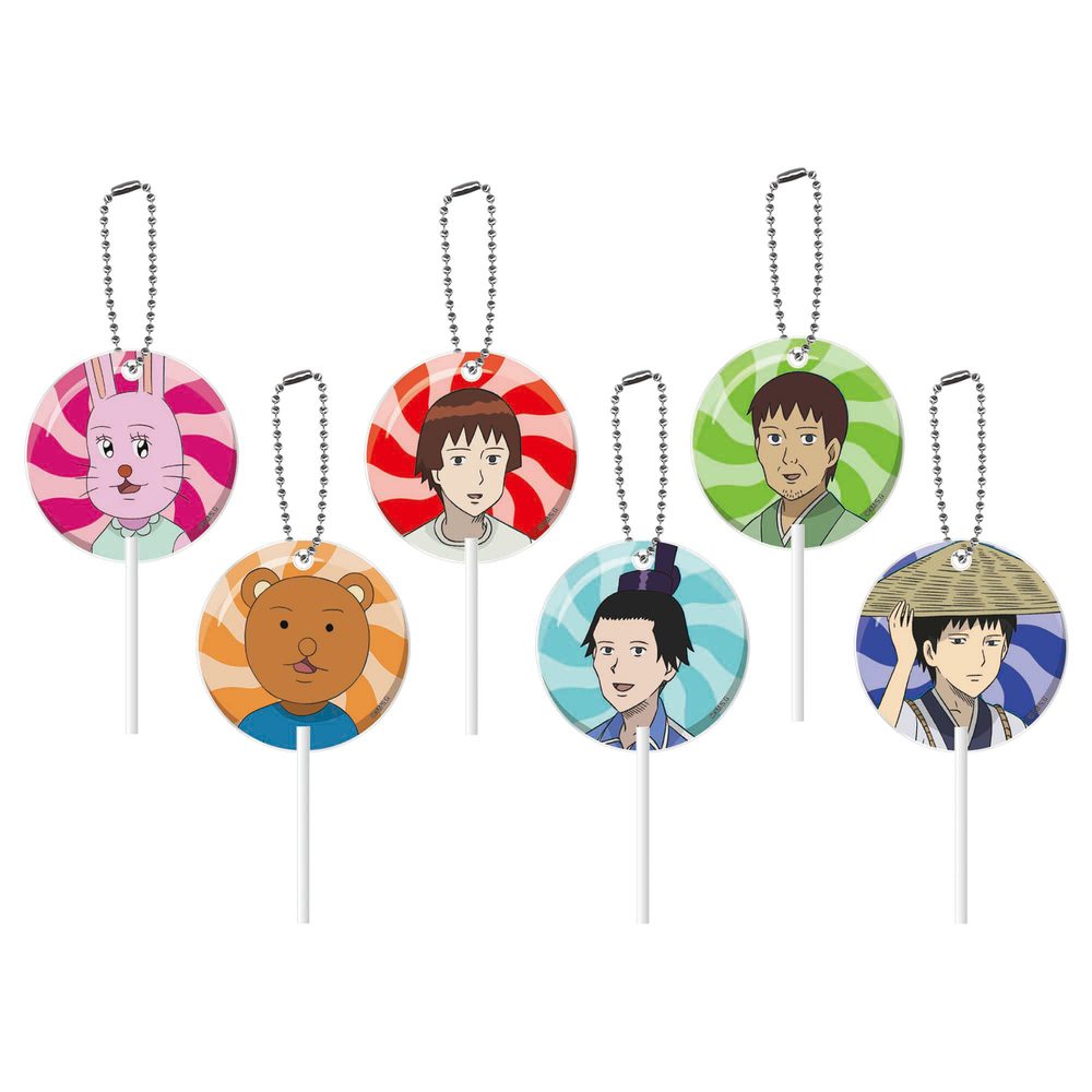 増田こうすけ劇場 ギャグマンガ日和GO トレーディングキャンディキーホルダー ("Kousuke Masuda Gekijou: Gag Manga Biyori Go" Trading Candy Key Chain)
