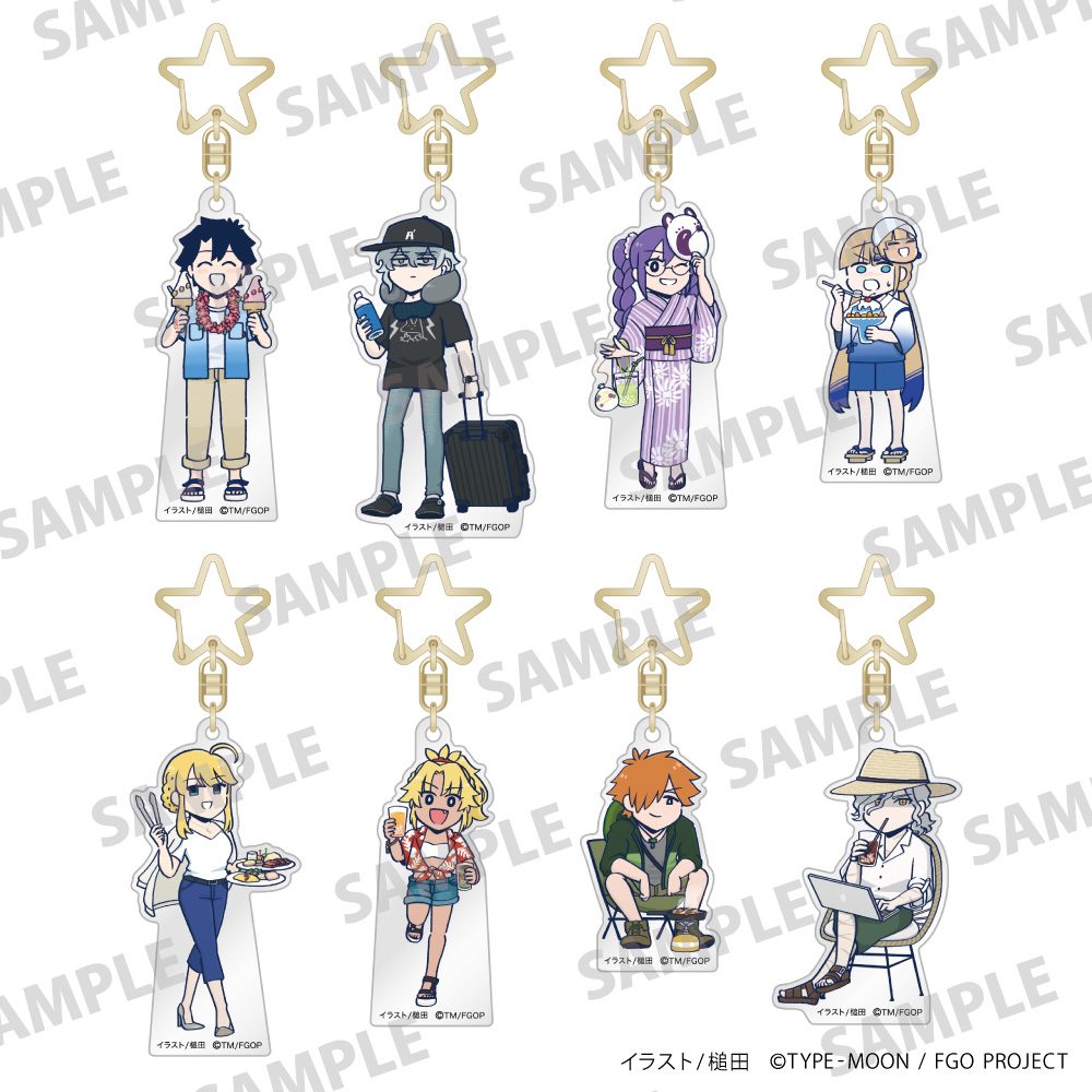 Fate/Grand Order 藤丸立香はわからない トレーディングアクリルキーホルダー ("Fate/Grand Order: You've Lost Ritsuka Fujimaru" Trading Acrylic Key Chain)