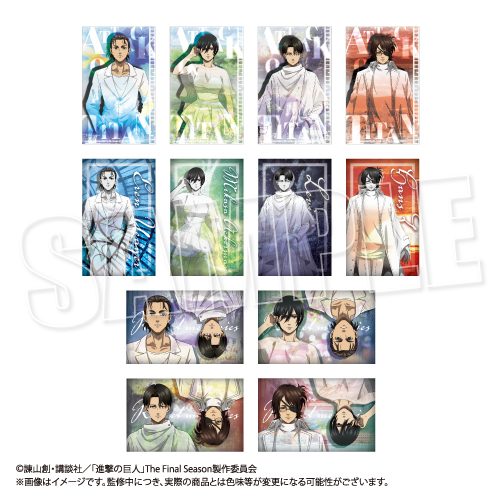進撃の巨人 トレーディングカード Reflect Memories Ver. ("Attack on Titan" Trading Card Reflect Memories Ver.)
