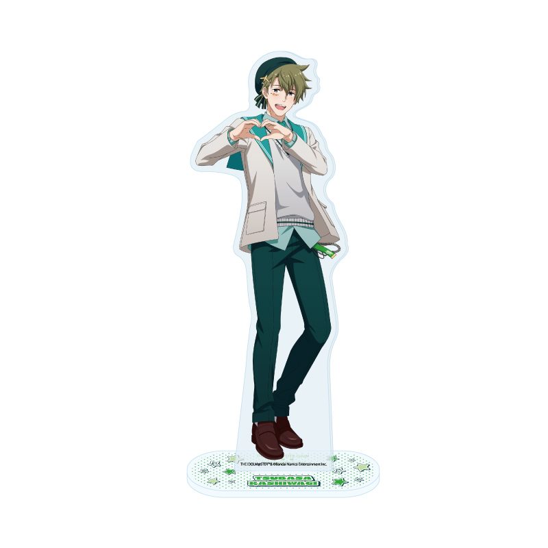 アクリルスタンド アイドルマスター SideM 31 柏木翼 オリジナル衣装Ver.(描き下ろしイラスト) (Acrylic Stand "The Idolmaster SideM" 31 Kashiwagi Tsubasa Original Costume Ver. (Original Illustration))